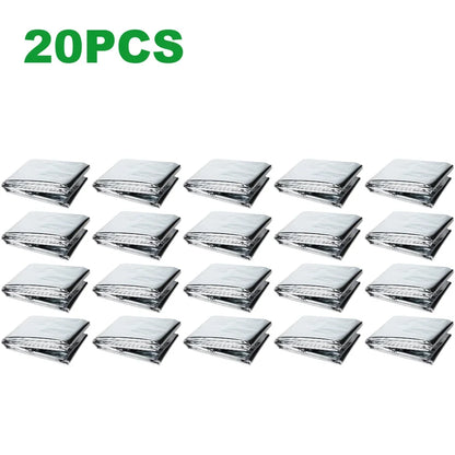 20-1PCS Silver Mylar Reflective Films for Grow Foil Tent Room 210x120cm Garden Greenhouse Farming Increase Plant Growth Film